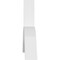 Ekena Millwork Archdale Architectural Grade PVC Gable Bracket, 84"W x 21"H x 4"D x 4"F, 6/12 Pitch GBP084X21X0404ARC00 - alternate 5